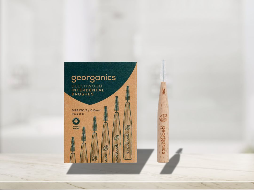 Mezizubní kartáčky z bukového dřeva - 0,6 - Georganics 